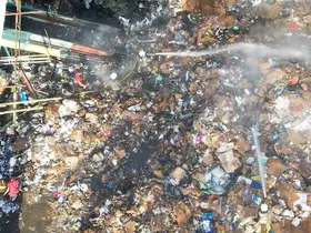 Maltepe’de geri dönüşüm tesisinde yangın
