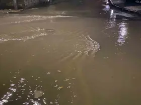 Maltepe’de yollar göle döndü
