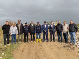 Manavgat Belediyesinden nehir ağzında temizlik çalışması
