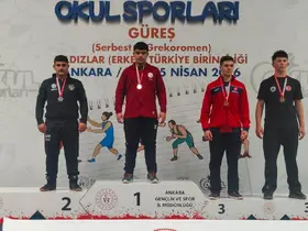 Manavgatlı güreşçi Umut Altay Türkiye ikincisi oldu

