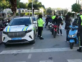 Manavgat’ta 294 motosikletliye 1 milyon liraya yakın ceza kesildi
