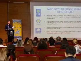 Manavgat’ta turizm sezonu öncesi mavi bayrak bilgilendirme toplantısı
