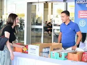 Manisa Büyükşehir Belediyesinden öğrencilere ’Hoş Geldin’ karşılaması
