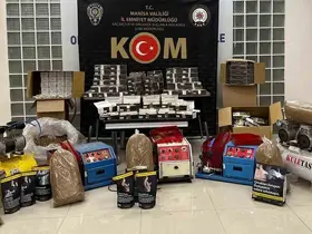 Manisa’da kaçak tütün operasyonu: 9 gözaltı

