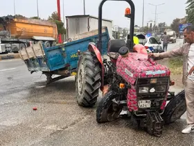 Manisa’da tırla çarpışan traktörün sürücüsü hayatını kaybetti
