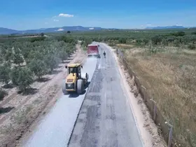 Manisa’da yollar yenileniyor
