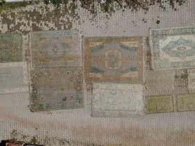 Manisa’da yollara serilen halılar Avrupa saraylarını süslüyor
