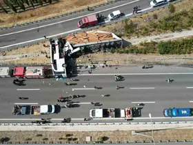 Manisa’daki kazada 2 şoför gözaltında
