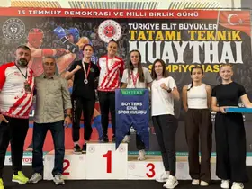 Manisalı muaythaiciler Türkiye Şampiyonası’na damga vurdu
