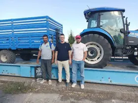 Manyas’ta ayçiçeği hasadı devam ediyor: Ön alım fiyatı 37 lira olarak belirlendi
