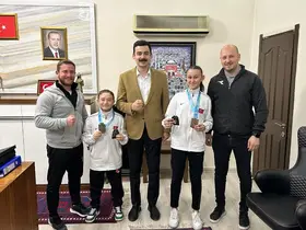 Manyas’tan karate şampiyonasında çifte derece
