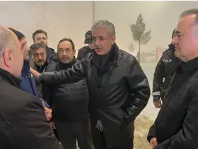Mardin Valisi Akkoyun karla mücadele çalışmalarını inceledi
