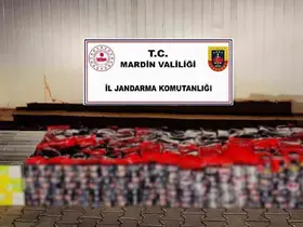 Mardin’de 5 milyon liralık kaçak ürün ele geçirildi
