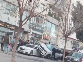 Mardin’de araç kadın öğretmene çarptı: Dehşet anları kamerada
