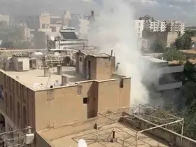 Mardin’de binada çıkan yangın söndürüldü
