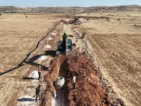 Mardin’de bir mahalle daha atık su altyapısına kavuştu
