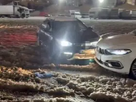 Mardin’de drift atarak trafik güvenliğini tehlikeye düşüren sürücüler yakalandı
