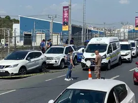 Marmaray istasyonu önünde şok eden olay
