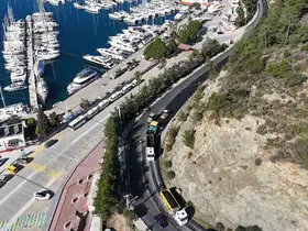 Marmaris Adaköy yolu yeniledi
