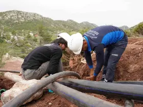Marmaris Orhaniye ve Osmaniye Mahallelerinin su sorununu çözüldü
