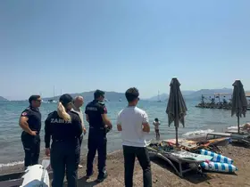 Marmaris’te sahillere sıkı denetim
