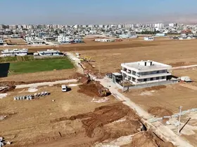MARSU, yeni imar alanları için atıksu hattı döşeme çalışması başlattı
