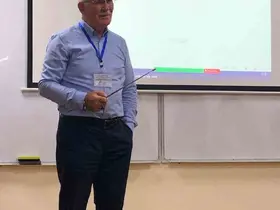 Matematik duayeni Rektör Prof. Dr. Savaş, Matematik kongresinde sunum yaptı
