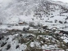 Mayısta kar sürprizi: Refahiye’de köyler beyaza büründü
