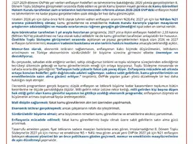 Memur-Sen’den OVP açıklaması: "Kamu görevlisi ve emeklisinin görev aylığı ile emekli aylığı arasındaki makasın kapatılmasını bekliyoruz"
