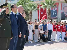 Menemen’in kurtuluşunun 103. yıl dönümünü törenle kutlandı
