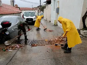 Menteşe Belediyesi ekiplerinden, 24 saatlik kesintisiz müdahale
