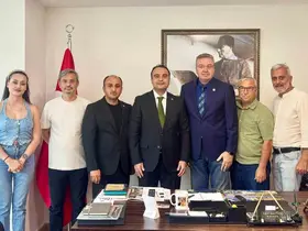 Menteşe Kaymakamı Budan’dan Muğla Büyükşehir Gazeteciler Cemiyeti’ne ziyaret
