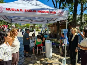 Menteşe’de Halk Sağlığı Haftası etkinliği
