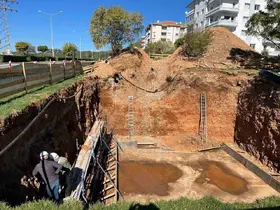 Menteşe’de tarihi keşifte kazı çalışmaları başladı
