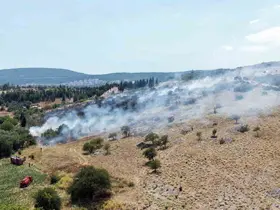 Menteşe’deki makilik yangını kontrol altına alındı
