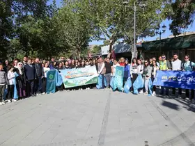 Meram’da çevre farkındalığı yürüyüşü
