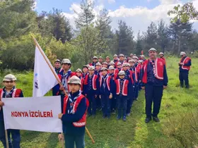 Meramlı izciler 111 yıl sonra aynı ruhla ecdadının izinde