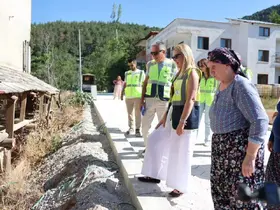 Merkezefendi’de akıllı kavşak ve üst yapı çalışmaları devam ediyor

