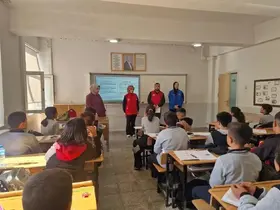"Merkezim Her Yerde" projesi Hamur’da öğrencilerle buluştu
