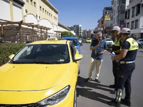Mersin’de 810 ticari taksi denetlendi, 280’ine ceza kesildi
