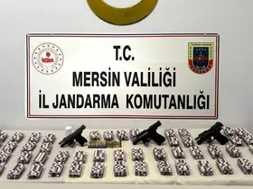 Mersin’de binlerce uyuşturucu hap ele geçirildi
