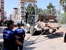 Mersin’de hurda ve çöp yığan vatandaşa ceza
