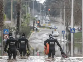Mersin’de itfaiye yılın ilk yarısında 8 bin 37 vakaya koştu
