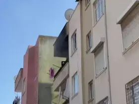 Mersin’de kiracı evi ateş verdi, mahalleli tepki gösterdi

