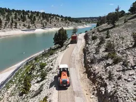Mersin’de kırsal ulaşımı rahatlatan asfalt çalışması tamamlandı
