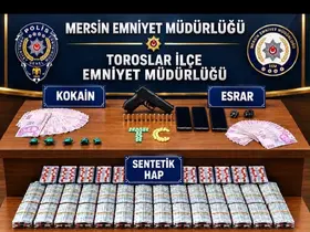 Mersin’de torbacı operasyonu: 4 tutuklama
