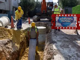 Mersin’de yağmur suyu altyapısı güçleniyor

