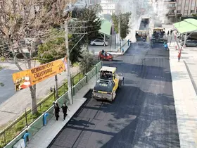 Mersin’de yol çalışması tamamlandı, ulaşım kolaylaştı
