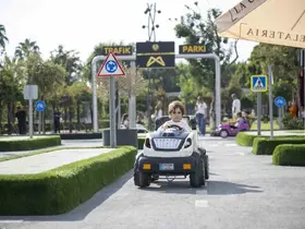 Mersin’deki Trafik Park, ara tatilde çocuklarla dolup taştı
