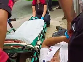 Mesaiye gelen otobüs şoförü yere yığıldı
